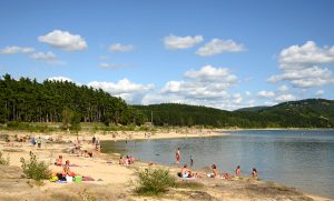 Baignade au lac de Saint-Ferréol